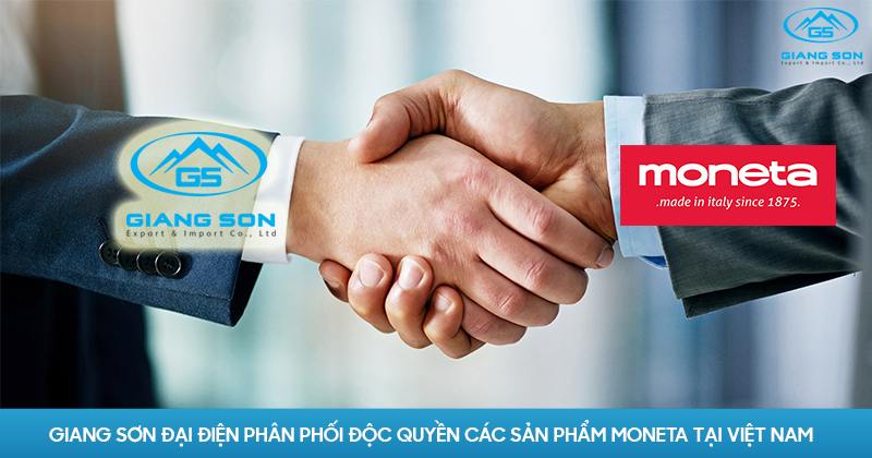 Giang sơn đại điện phân phối độc quyền các sản phẩm MONETA tại Việt Nam