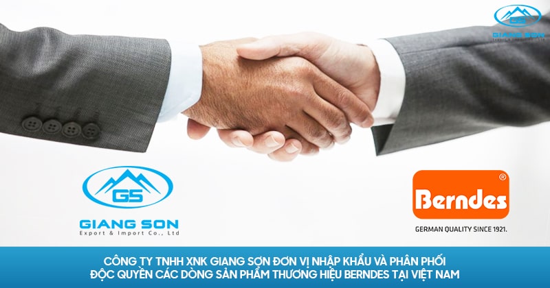 Công ty TNHH XNK Giang Sơn đơn vị nhập khẩu và phân phối độc quyền các dòng sản phẩm thương hiệu Berndes tại Việt Nam