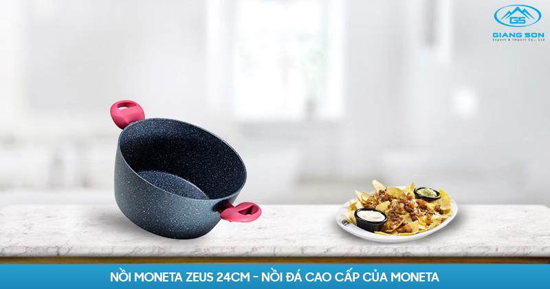 Nồi MONETA ZEUS 24CM - nồi đá cao cấp của MONETA