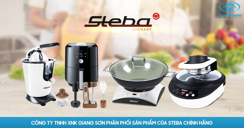 Công ty TNHH XNK Giang Sơn phân phối sản phẩm của Steba chính hãng