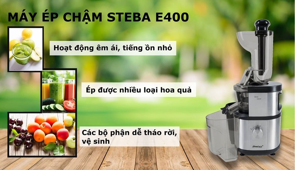 Máy ép tốc độ chậm Steba E400 